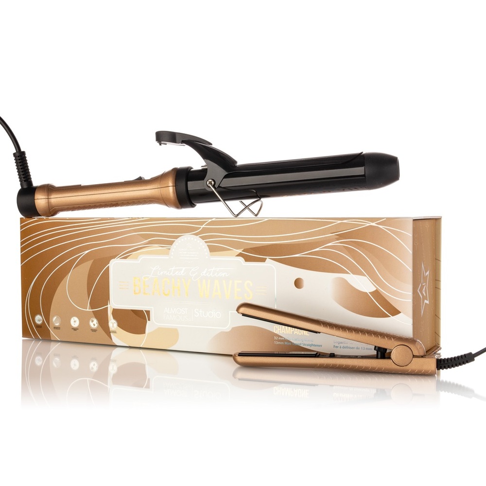 Almost Famous Beach Wave Babe2Piece  Curling Wand